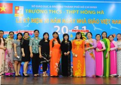 Long trọng kỷ niệm 35 năm Ngày Nhà giáo Việt Nam (20/11/1982 - 20/11/2017)
